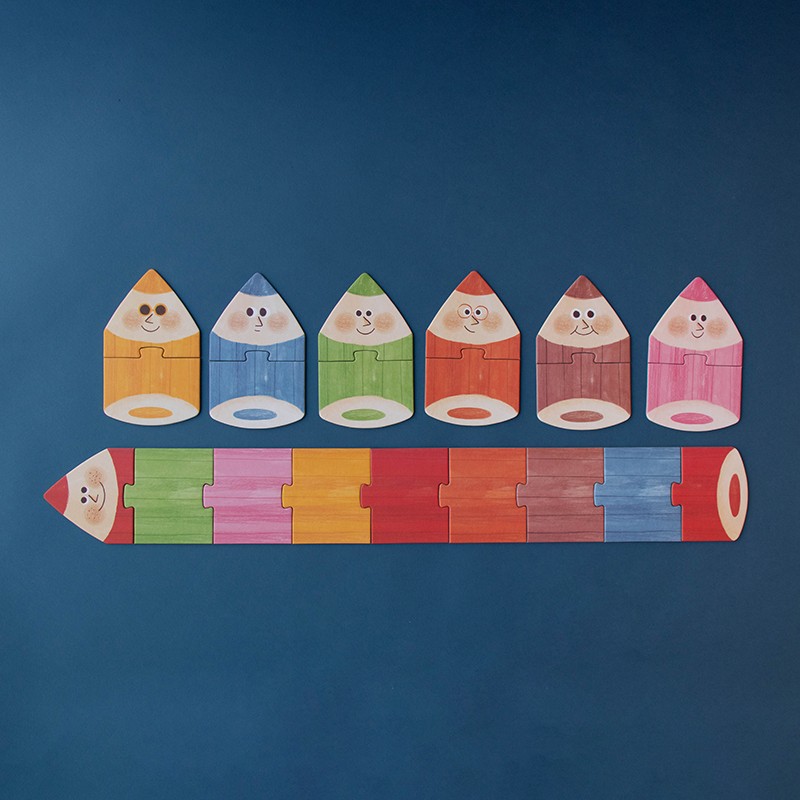7 reversible colour puzzles